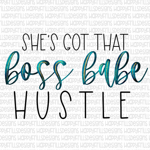 She’s got that boss babe hustle