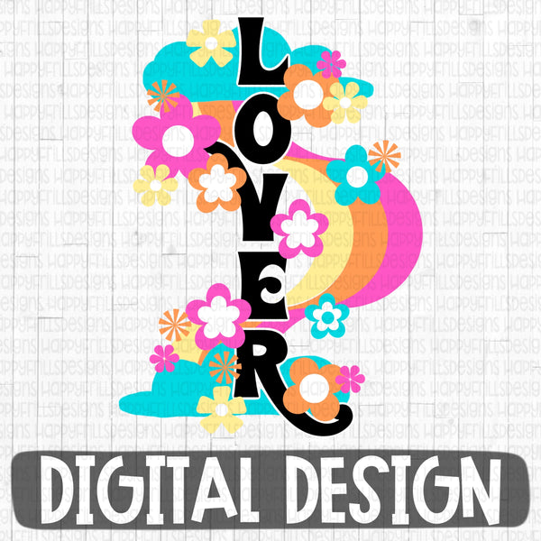 Retro Lover digital design