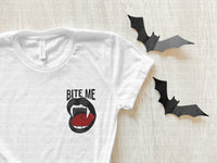 Bite me vampire digital design