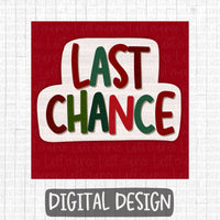 Christmas Last chance Business Group Graphic