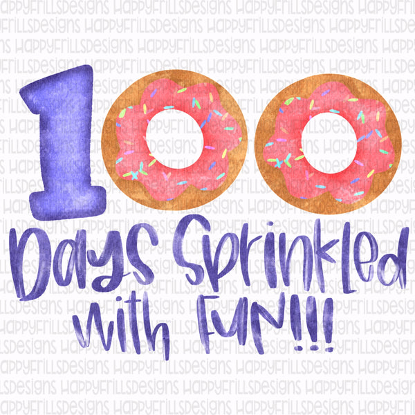 100 days sprinkled with fun