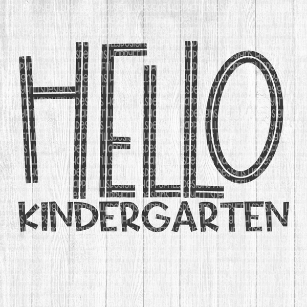 Hello Kindergarten