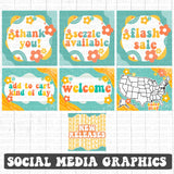 Social Media Graphic Pack