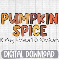 Pumpkin Spice is my favorite season