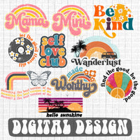 RETRO FRIYAY BUNDLE digital design
