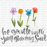 Be gentle With your growing Soul (you get both!)