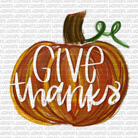Give thanks Sketch pumpkin