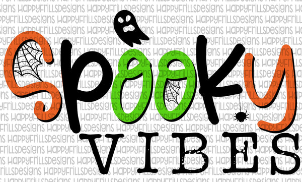 Spooky Vibes (Halloween colors)