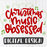 Doodle Christmas Music Obsessed