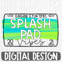 Splash pad Vibes sunshine & fun times