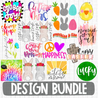 FRIYAY bundle with digital papers and backgrounds