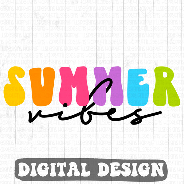 Summer Vibes digital design