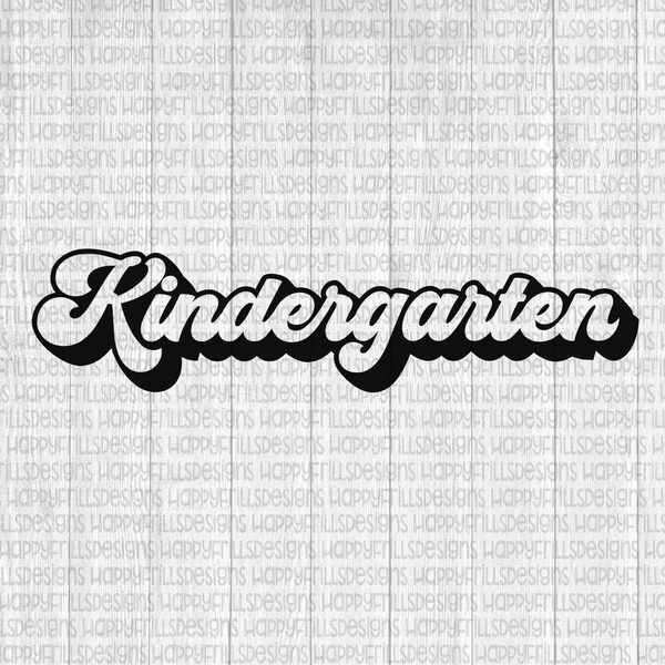 Retro kindergarten