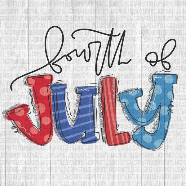 Doodle Fourth of July