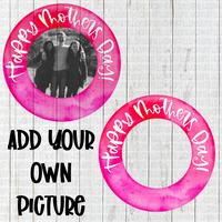 Pink Happy Mother’s Day Frame Watercolor