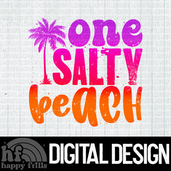One salty Beach