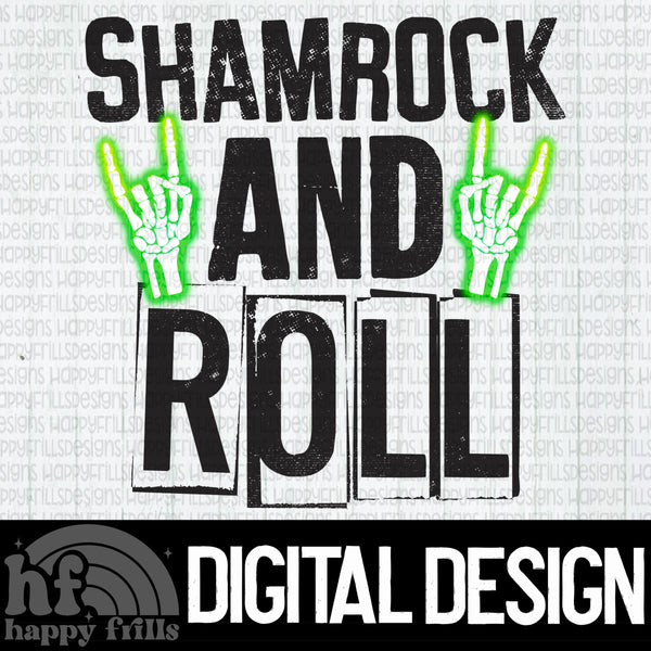 Neon Shamrock and Roll