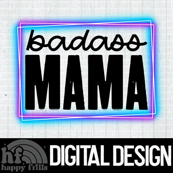 Neon Badass Mama