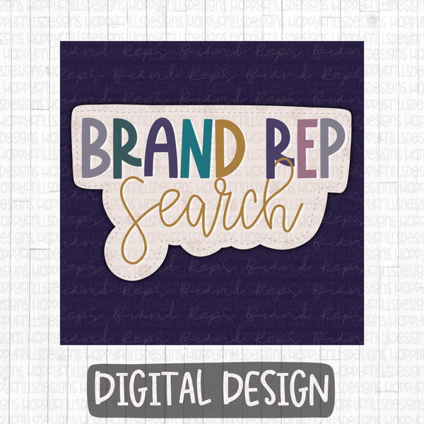 Brand Rep Search Business Group Graphic
