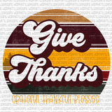 Give thanks (retro style)
