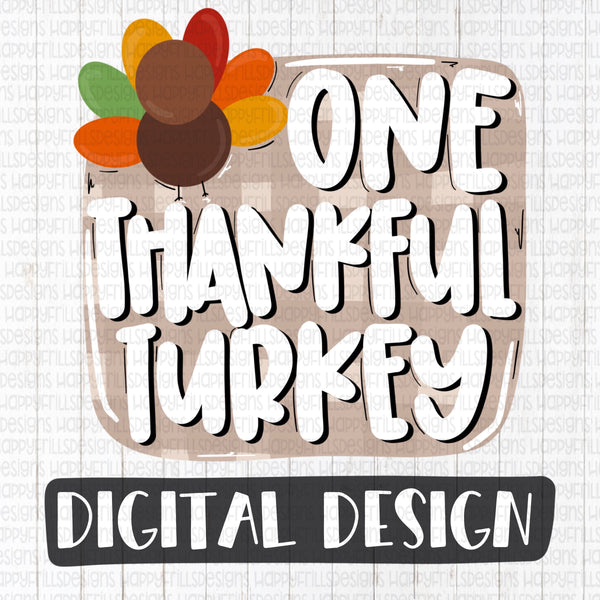 One Thankful Turkey