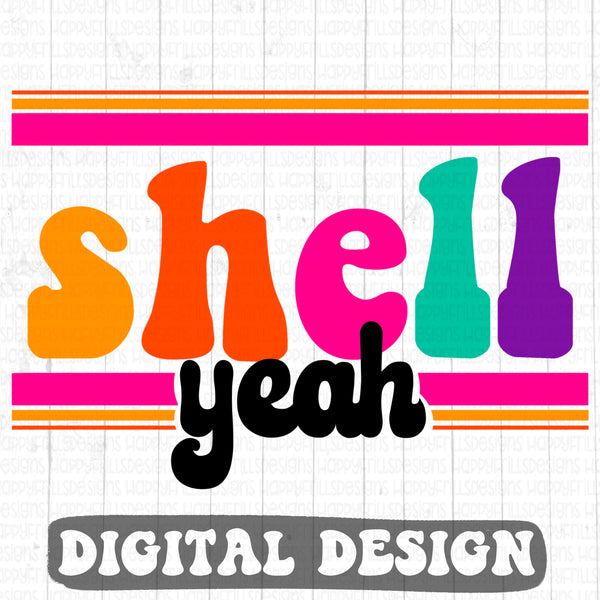 Shell Yeah digital design