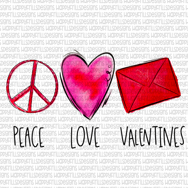 Peace love Valentines