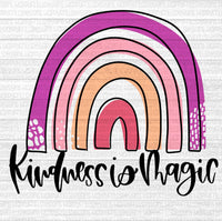 Kindness is Magic rainbow