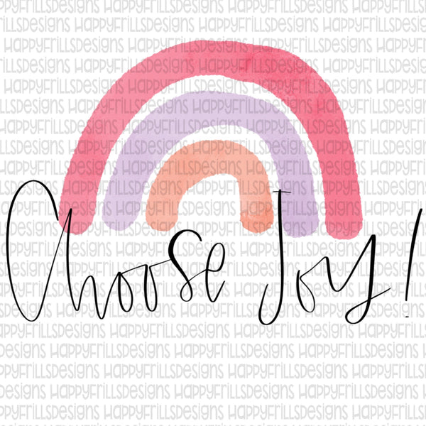 Choose Joy Rainbow