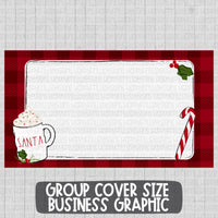 Holiday Blank business graphic for Group cover
