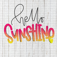 Hello Sunshine doodle