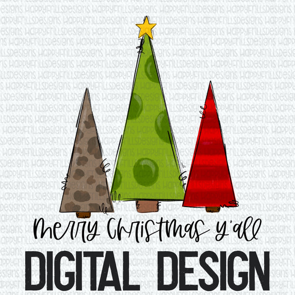 Meet Christmas Y’all digital design