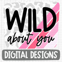 Wild About You Leopard Pink stripe