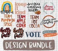 Design bundle with 12 individual files