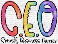 Rainbow CEO Small Business Owner