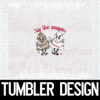 Tia the season Tumbler Design