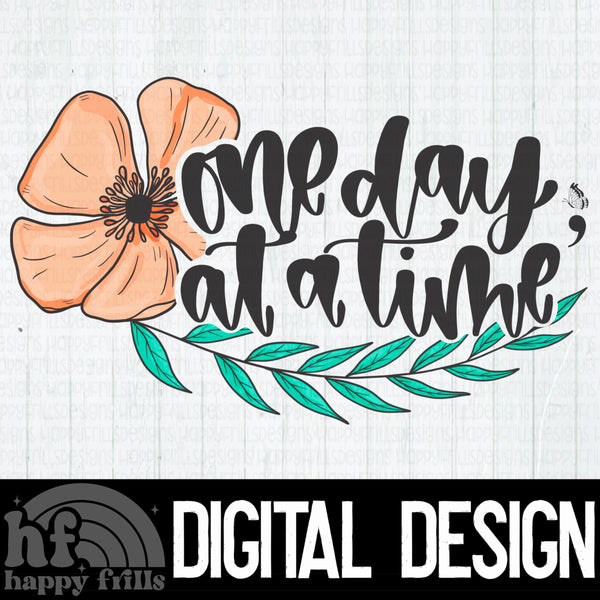 One Day At a Time - Floral
