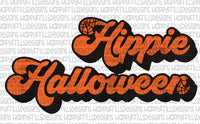 Hippie Halloween (grunge lettering)