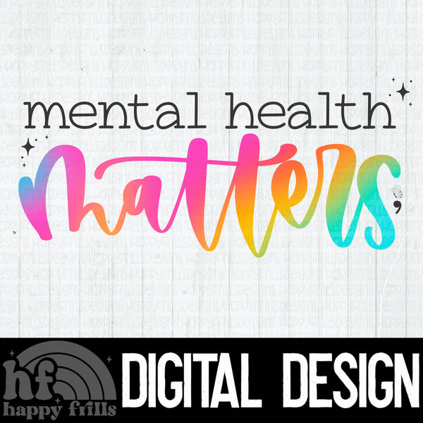 Mental Health Matters - Water Color