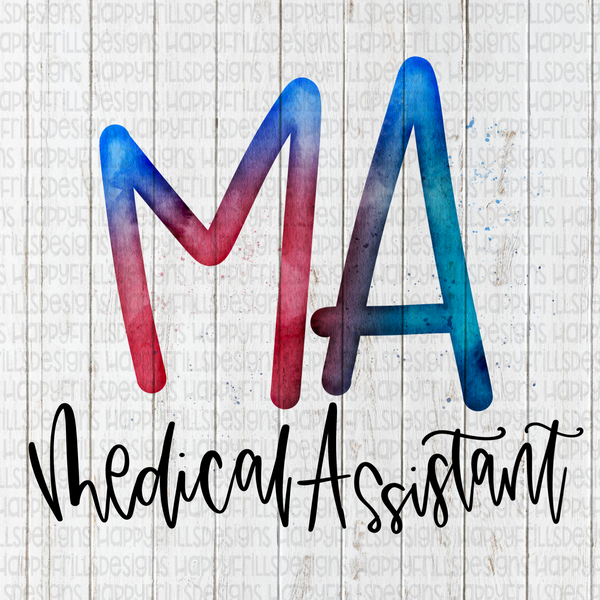 Watercolor Medical assistant