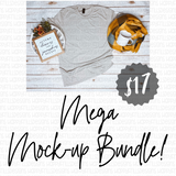 Mega Mock-up Bundle (21 mock-ups)