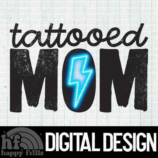 Neon Tattooed Mom