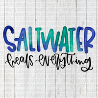 Watercolor saltwater heals everything