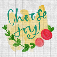 Choose Joy watercolor
