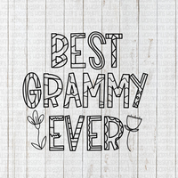 Best Grammy Ever Coloring sheet
