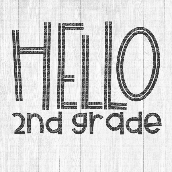 Hello 2nd Grade