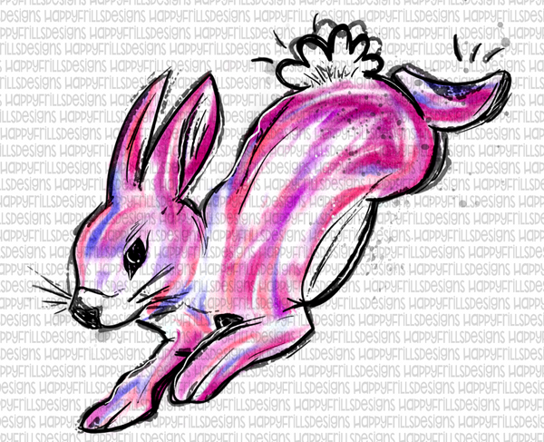 Watercolor Rabbit