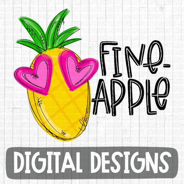 Fine Apple-Doodle- Pine Apple