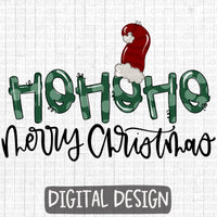 Ho Ho Ho doodle Merry Christmas
