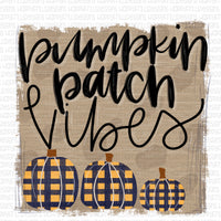 Pumpkin patch Vibes
